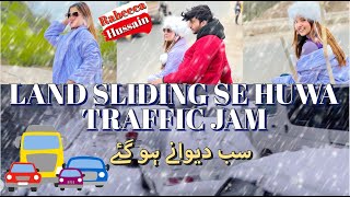 RABEECA KHAN HUSSAIN TAREEN FAMILY TOUR  NEW VLOG🌧️❄️🥶🛣️🎉RabeecaKshorts [upl. by Assirac]