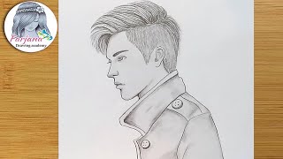 How to draw a boy  Boy pencil sketch [upl. by Orlantha]