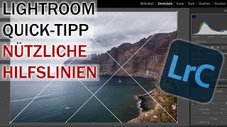 Hilfslinien in Lightroom per Tastendruck ändern  Lightroom Tipp [upl. by Dnalra]