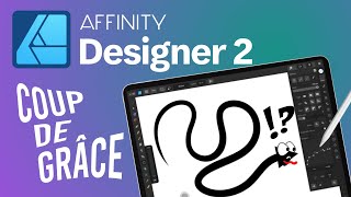 Affinity Designer 2 iPad  How To Use The Stroke Studio [upl. by Nov]