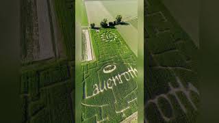 Maislabyrinth bei Hof Lauenroth in Adenstedt saatgut lgseeds [upl. by Quinby]