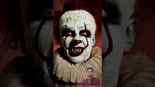 Clowning shortvideo pennywise halloween scary clown disney [upl. by Lyrem520]