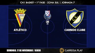 Basket  Atlético x Carnide Clube [upl. by Nahtan659]