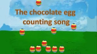 The chocolate egg counting song for young children [upl. by Fulvia]