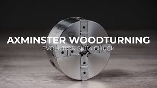 Axminster Woodturning SK114 Evolution Chuck [upl. by Zigmund348]