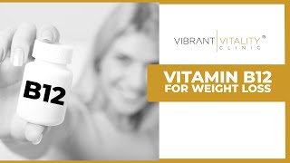 Vitamin B12 Benefits for Weight Loss [upl. by Aineval605]