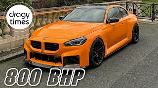 800 BHP BMW M2 G87 Stage 2  Acceleration from 100200 Kmh amp 60130 mph [upl. by Peper243]