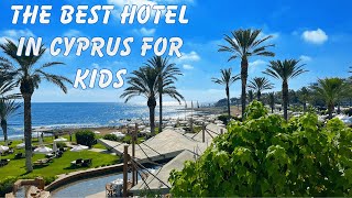 Athena Beach Hotel Paphos  AMAZING FAMILY hotel [upl. by Anilos]