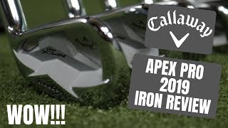 Callaway Apex Pro Irons  Are They As Good As They Look [upl. by Anhaj]