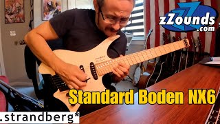 Strandberg Boden Standard NX6 Tremolo  Review amp PlayThrough [upl. by Wendeline]