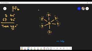 Is Sulfur Hexafluoride SF6 Polar or NonPolar Lewis Structure [upl. by Elam]