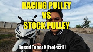 Honda Click 125 V3 Top Speed using Stock Pulley and Racing Pulley Acceleration and Max Speed [upl. by Delmer468]