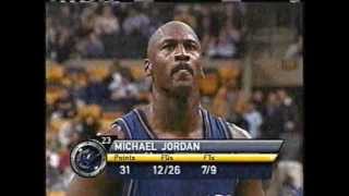 Michael Jordan vs Boston Celtics 20012002 [upl. by Morita]