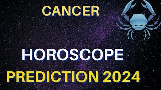 Cancer Horoscope 2024  Cancer Yearly Horoscope 2024 Predictions  Cancer Astrology 2024 [upl. by Disario]