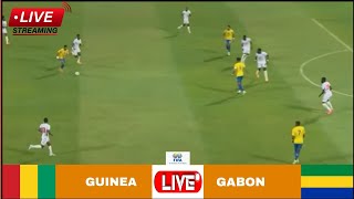 🔴LIVE Guinea vs Gabon  Match Stream International Friendly Match2023 Full Analysis [upl. by Reniti]