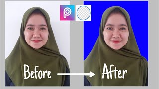 Cara Mengganti Background Foto di Hp Android  PicsArt Editing Tutorial [upl. by Scharaga]