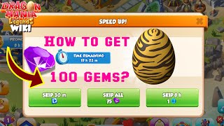 Do You Have Tiger Dragon  How to get 100 Gems  Dragon Mania Legends [upl. by Ilatfen]