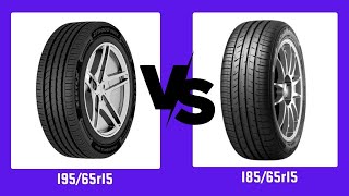 Tire Size 18565r15 vs 19565r15 [upl. by Aicelav]