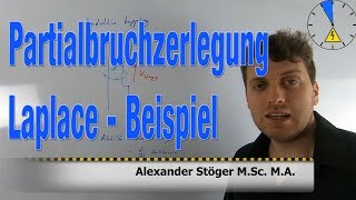 Partialbruchzerlegung Laplace Beispiel Regelungstechnik [upl. by Marasco]