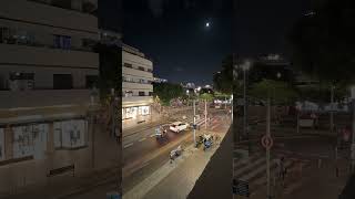 Timelapse Of Dizengoff Street In Tel Aviv Israel 🇮🇱 [upl. by Yekim739]