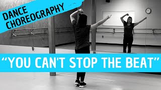 quotYou Cant Stop the Beatquot  HAIRSPRAY  Easy Dance Choreography for Beginners [upl. by Onailimixam]