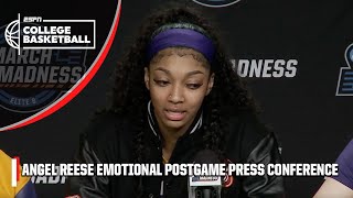 Angel Reese on online abuse Im still a human  ESPN College Basketball [upl. by Delmar191]