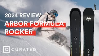 2024 Arbor Formula Rocker Snowboard Review  Curated [upl. by Anialeh]