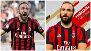 Fifa 14 mod 2018 Higuain to ac milan Real 100 [upl. by Benoite]