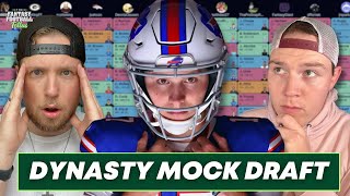 2024 Dynasty Startup Mock Draft Superflex  ROOKIES [upl. by Atires]