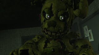 FNaF SFM Springtraps Death Scene [upl. by Einapets597]