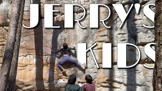 Jerry’s Kids Boulder  V77a  Stonefort quotLRCquot [upl. by Whitten409]