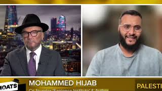 George Galloway Interviews Mohammed Hijab about Piers Morgan and Palestine [upl. by Wilfred671]