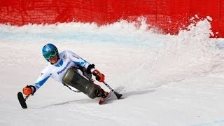 Alpine skiing highlights from the Sochi 2014 Paralympic Winter Games [upl. by Ainyt]