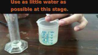 Detailed explanation of titration of ironII chloride with potassium permanganate Part 1 of 2 [upl. by Mullins]