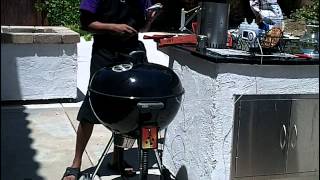 Pulled Pork  Low and Slow on a Weber Grill [upl. by Craw]