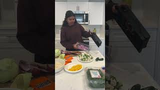 Healthy fried rice southindianfood healthyrecipes lifeincanada tamilshorts canadacouplevlogs [upl. by Namref]