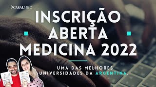 Inscrição Medicina 2022  UNMDP  EP29 Medicina Na Argentina [upl. by Ellebanna]