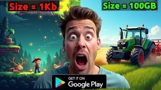 i Tried 1Kb TO 100Gb PlayStore Game 3 [upl. by Erlin]