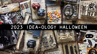 Tim Holtz ideaology Halloween 2023 [upl. by Snowman]