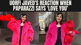 Uorfi Javed calls TEDDY her new BFF Paps says Love You  Video [upl. by Nirrat290]