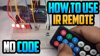 How To Use Infrared Remote using Arduino  New Method [upl. by Ennair209]