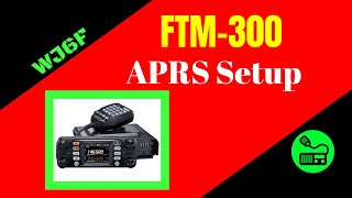 Yaesu FTM300 APRS Setup Tutorial [upl. by Rossy390]