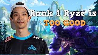 Pro Player Blabber Meets The RANK 1 RYZEThis is What Happened [upl. by Hna]