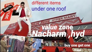 Indias largest mart value zone nacharam best discounts shopping different items msfamvlogs [upl. by Goodson]