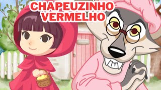 Chapeuzinho Vermelho e o Lobo Mau  História Infantil Completa [upl. by Greenquist]