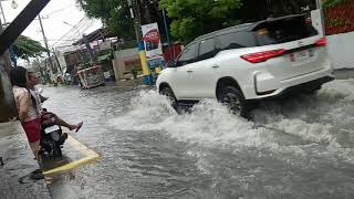 Flooded Afternoon yesterday at Mambog Bacoor Cavite Philippines [upl. by Rida167]