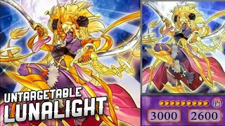 LUNALIGHT DECK 2022  UNTAGETABLE amp UNDESTROYABLE  YuGiOh Duel Links [upl. by Latsirhc]