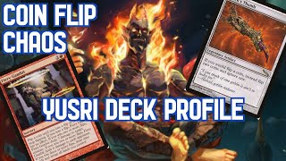 Commander Deck Profile Yusri lets Flip some coins EDH [upl. by Siuluj364]