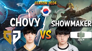 GEN Chovy vs DK Showmaker  Chovy ORIANNA vs Showmaker CORKI Mid  Patch 141 KR Ranked  lolrec [upl. by Aekerly]