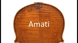 The AMATI Family of Violin Makers [upl. by Yarehs]